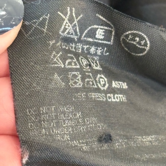 PRADA BLACK ROUGH EDGE TOP
SZ 42 - Picture 9 of 9